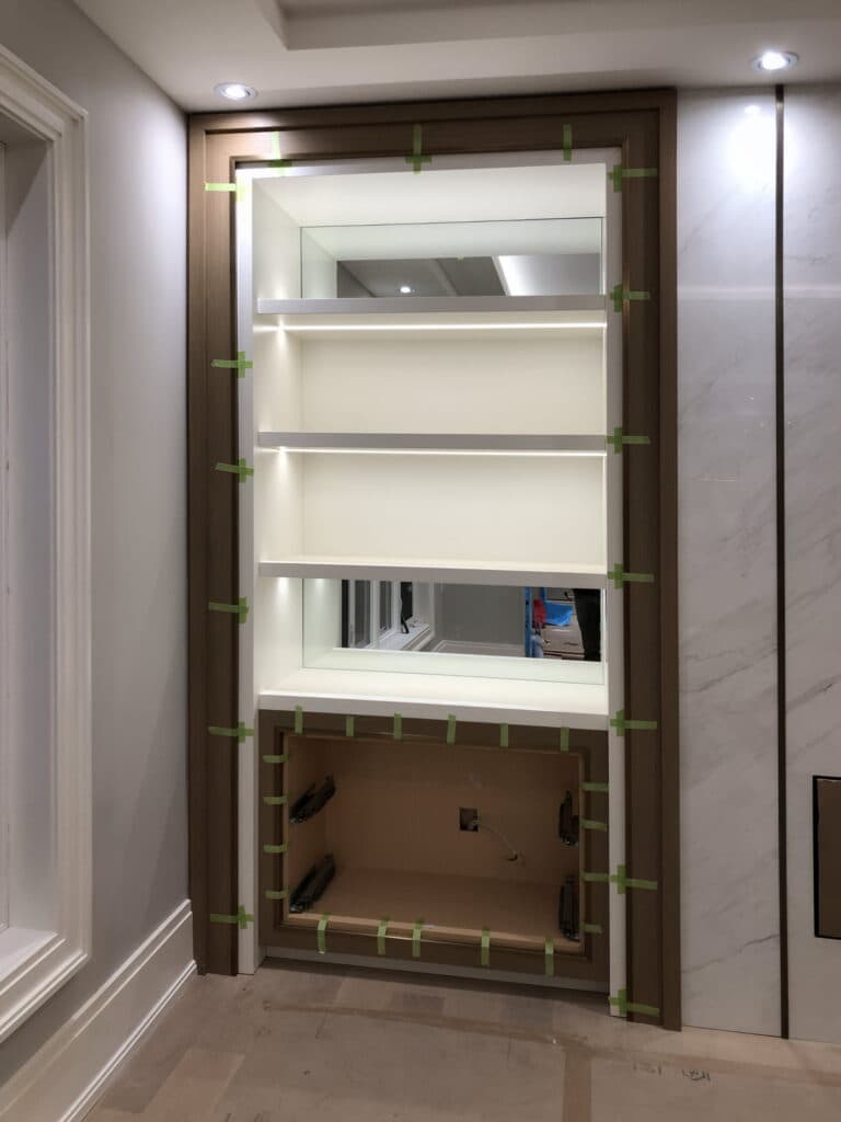 Bespoke cabinetry and joinery handcrafted by Danmon